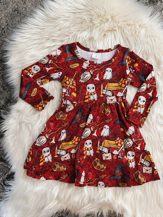 Long Sleeve Harry Potter Dress